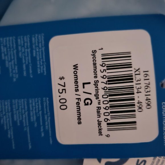 Columbia Jackets & Coats Columbia Syccamore Sycamore Springs Rain